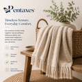 Pentaxes™ CozyCraft Diamond Weave Throw Blanket